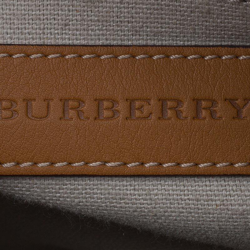 Burberry Brown Leather Rope Alchester Bowling Bag 4