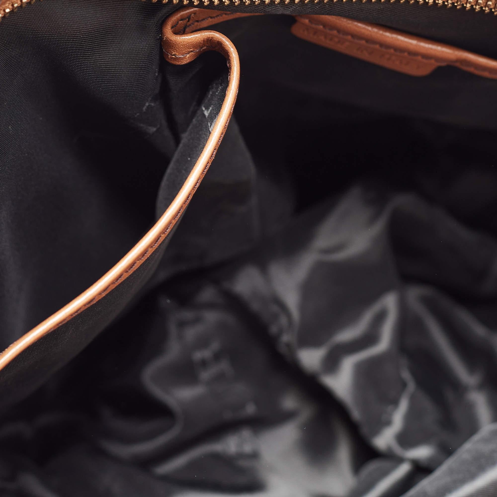 Burberry Brown Leather Small Bridle Dutton Hobo 11