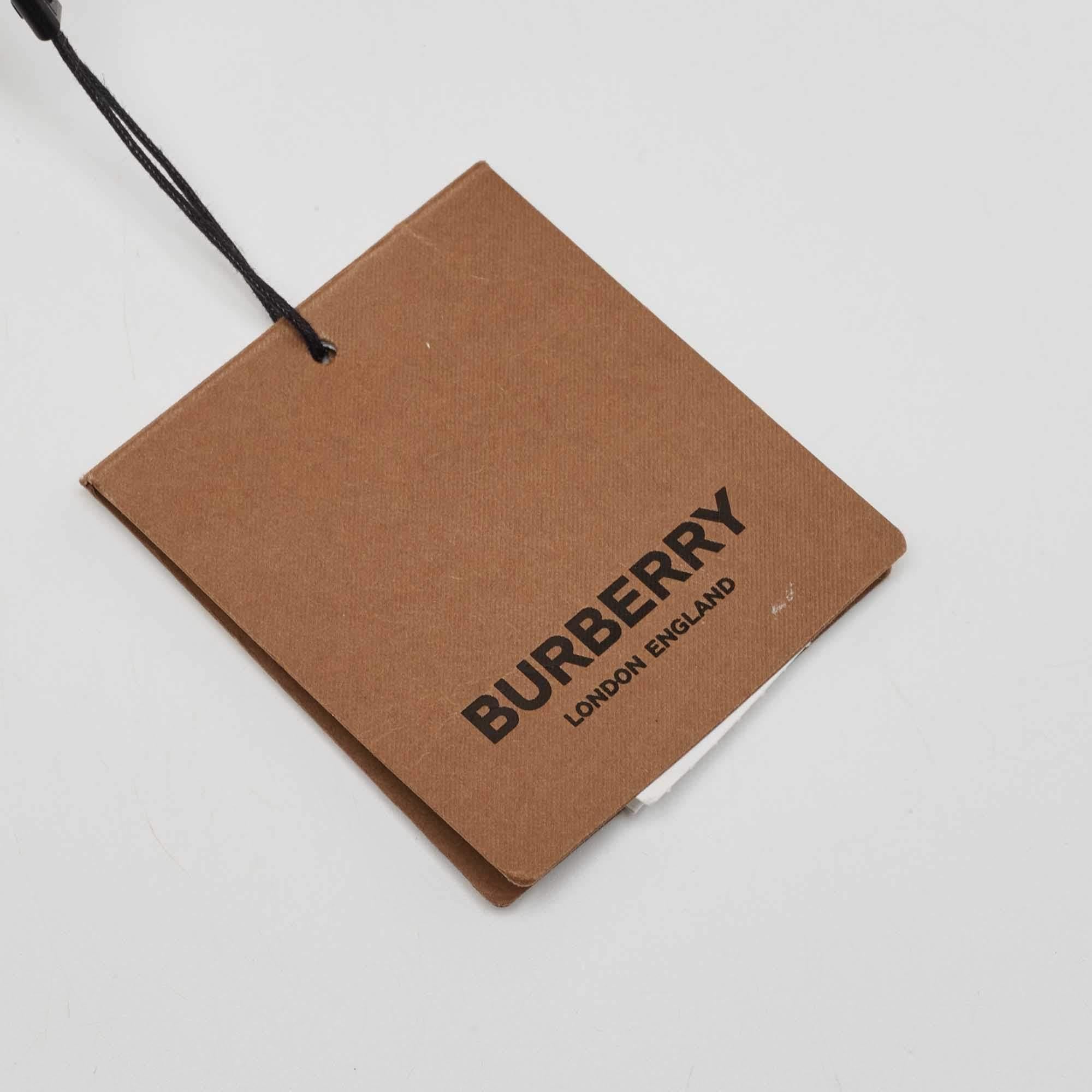 Burberry - Petit sac à bandoulière en cuir marron Olympia en vente 1
