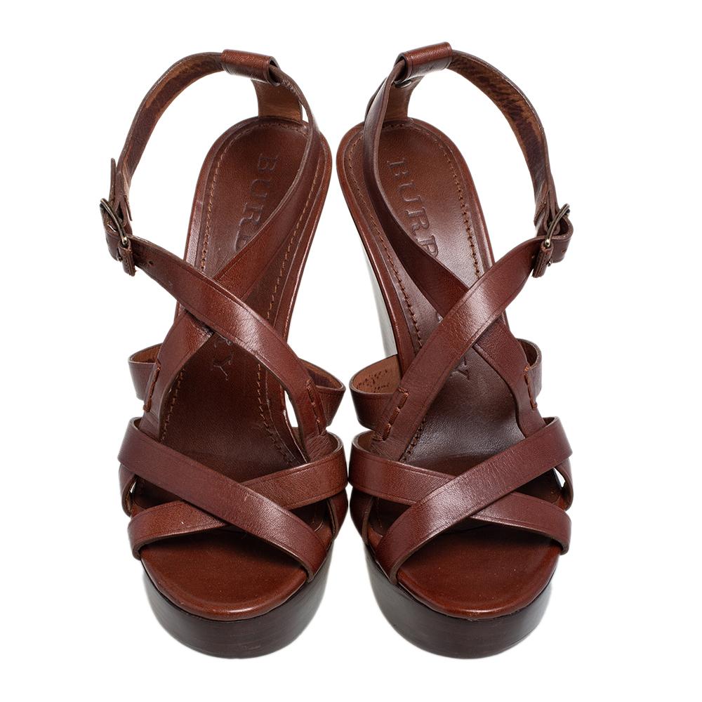 burberry platform sandals