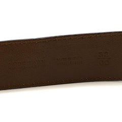 Burberry Brown Leather Studded Belt 32/80