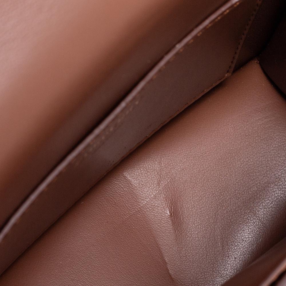 Burberry Brown Leather TB Mini Belt Bag 5