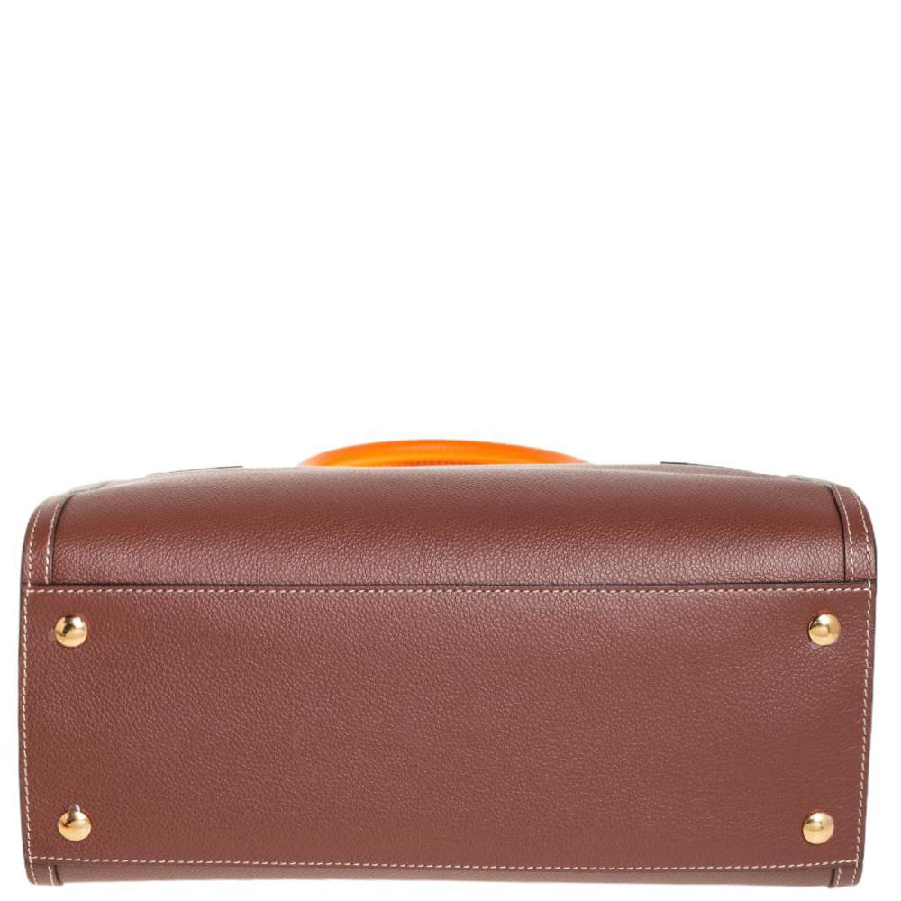 burberry orange bag