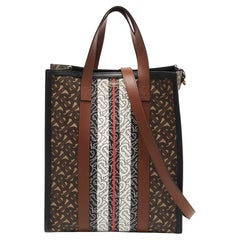 Burberry Pre-Owned TB monogram-pattern Tote Bag - Farfetch