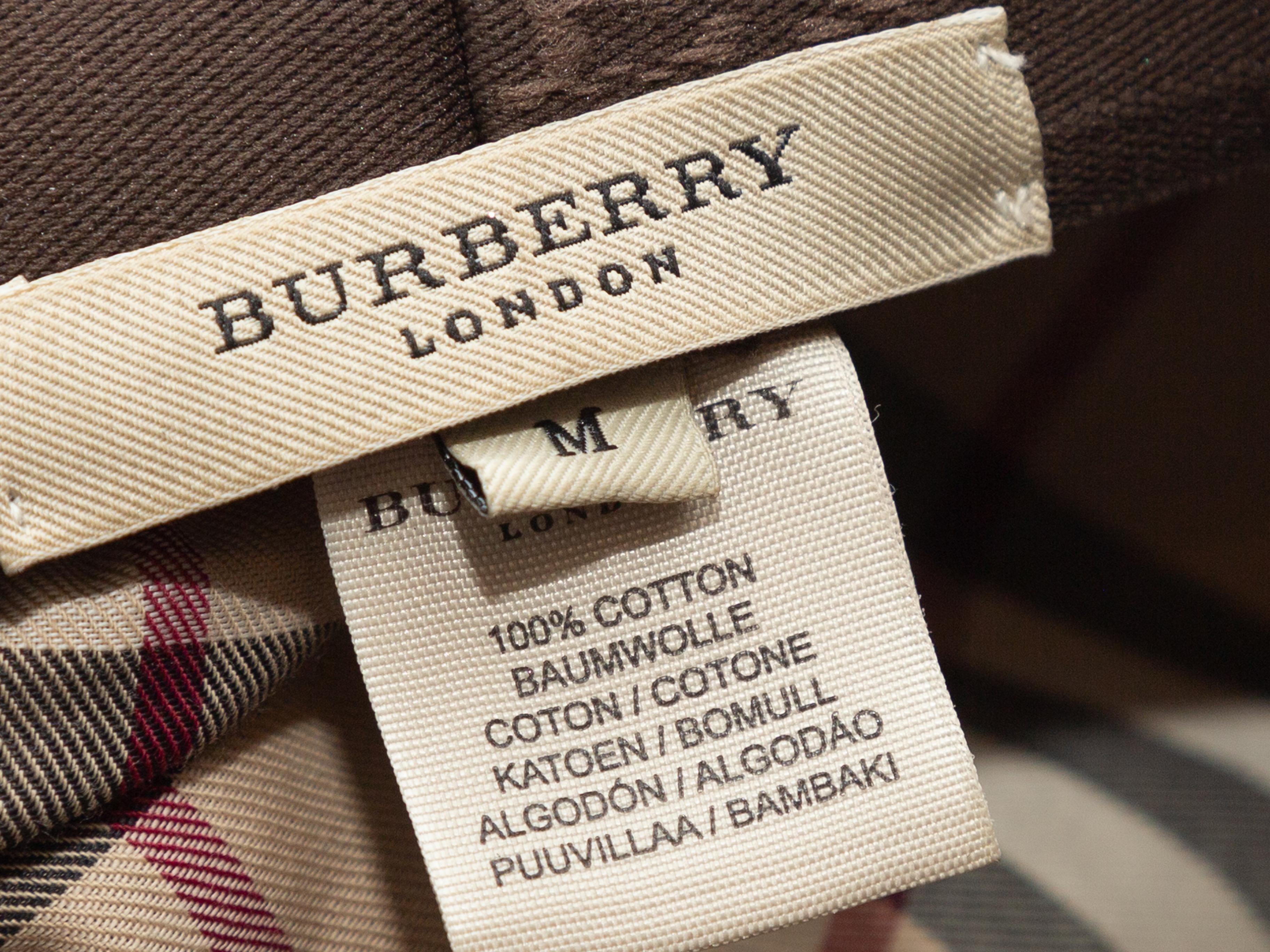 burberry paperboy hat