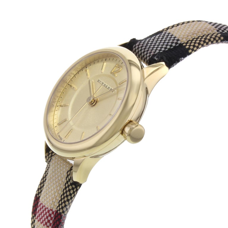 Burberry 26mm Honey Dial Watch Burberry BU10201 Honey Dial Stainless Steel Gold Tone Quartz  main image 3