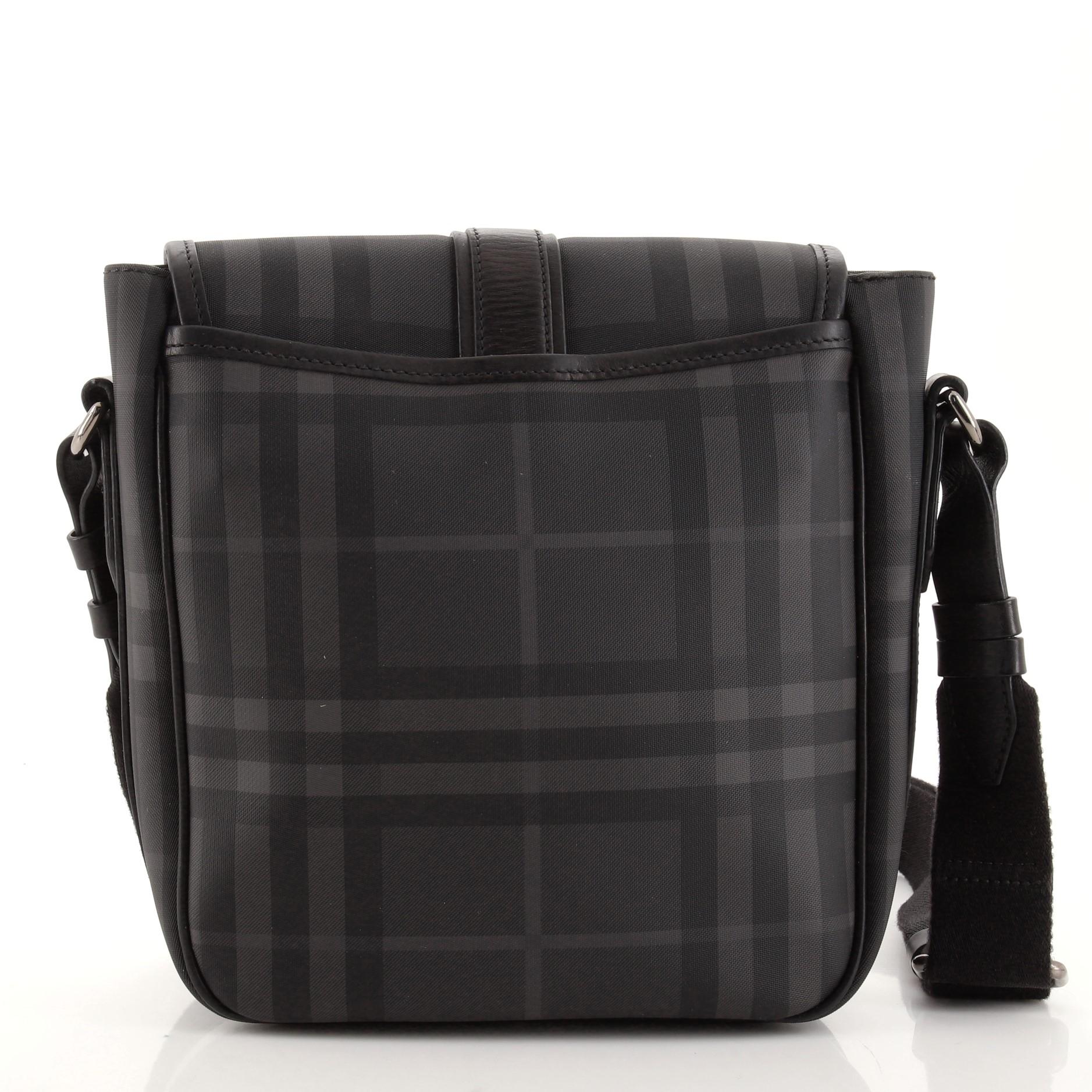 Burberry smoked check crossbody bag hotsell