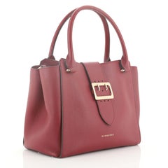 Burberry Buckle Tote Leather Medium