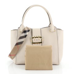 Burberry Buckle Tote Leather Medium