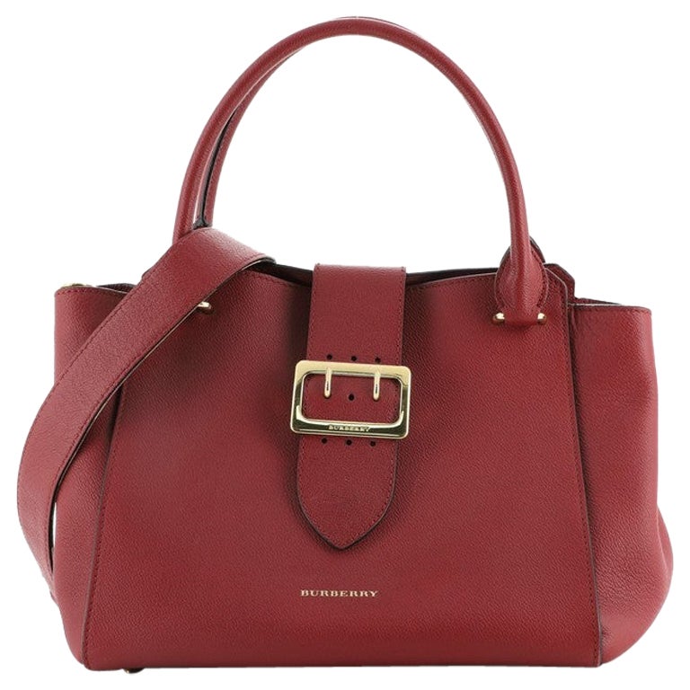 Burberry Buckle Tote Leather Medium