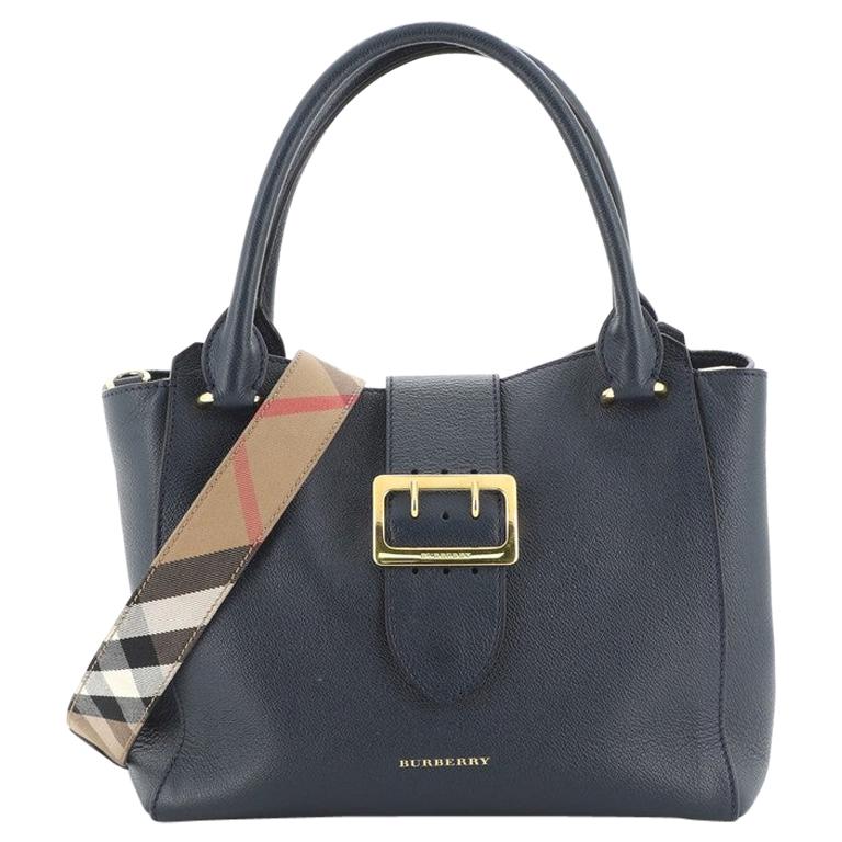 burberry buckle tote