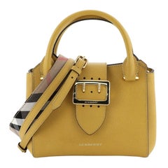 Burberry Buckle Tote Leather Small