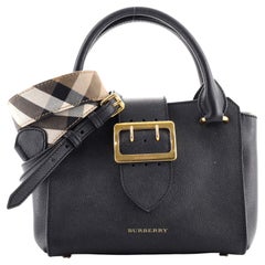 Burberry Buckle Tote Leather Small