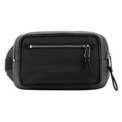 Burberry Bum Bag London Check Coated Canvas