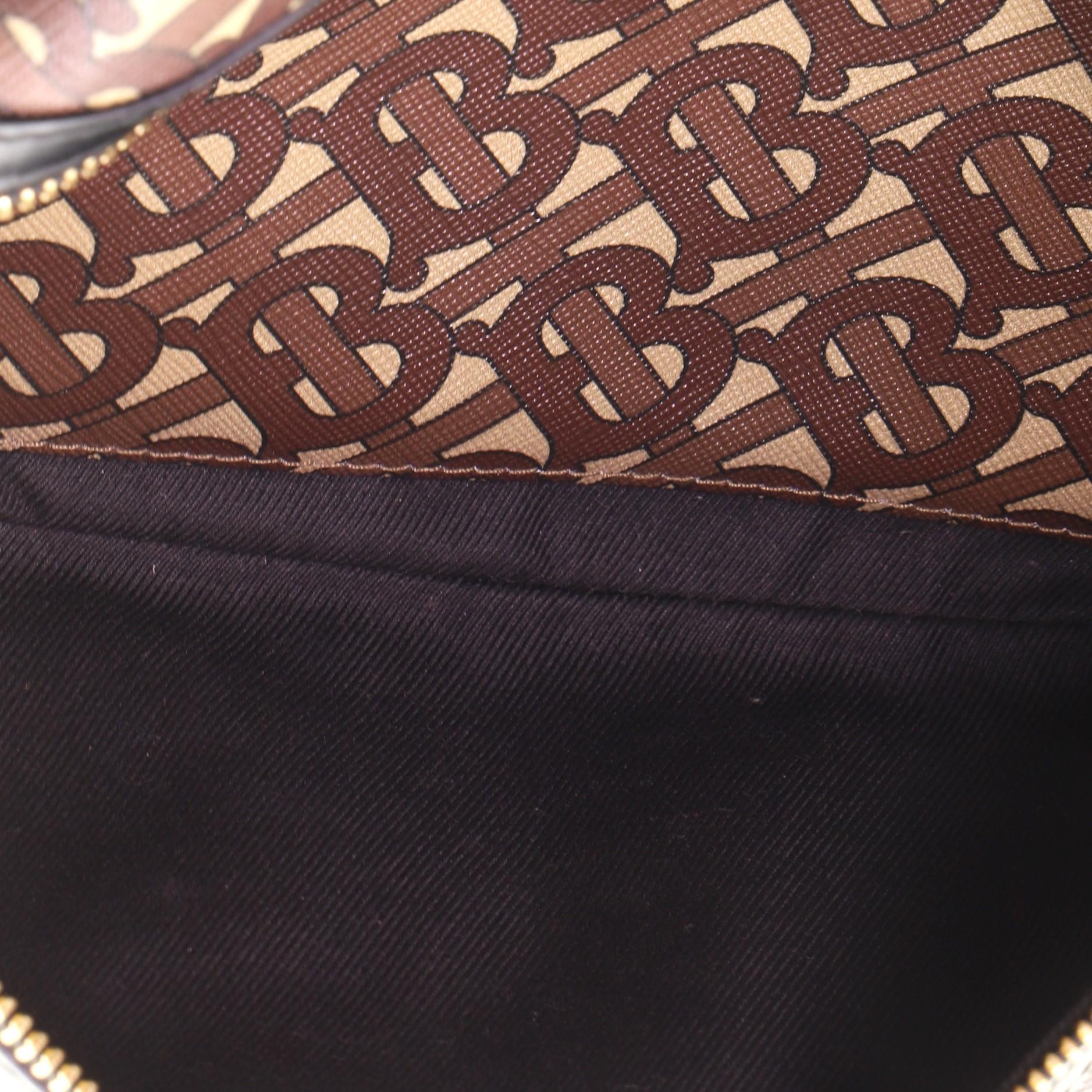 Women's or Men's Burberry Bum Bag Monogram E-Canvas Medium