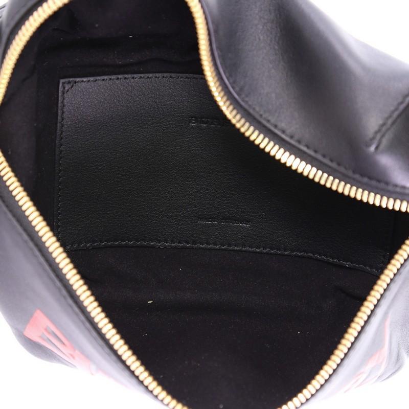 Women's Burberry Bum Bag Printed Leather Medium