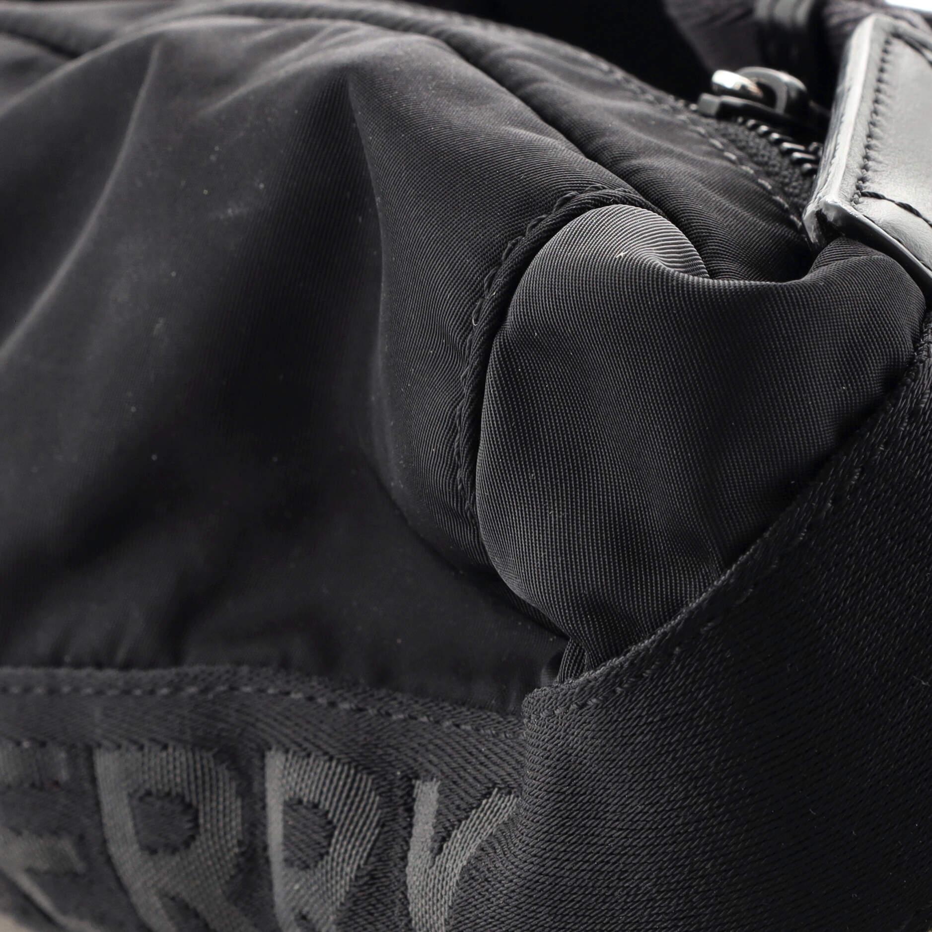 Burberry Bum Bag Vintage Check Canvas with Nylon 1