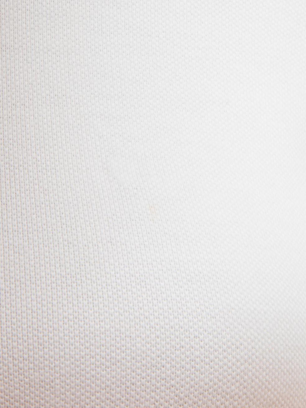 Burberry Burberry Brit White Cotton Nova Check Collar Sweatshirt Size XS In Excellent Condition In London, GB