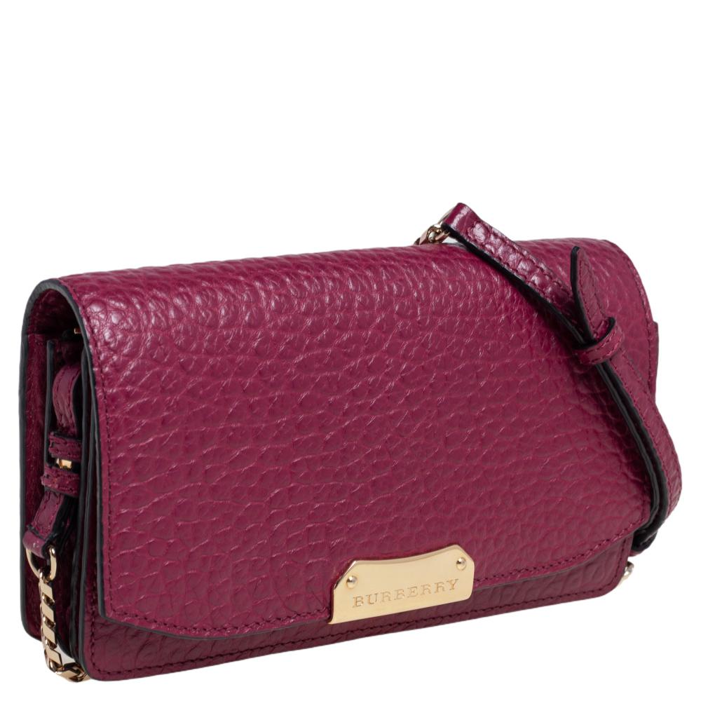 burberry madison wallet on chain