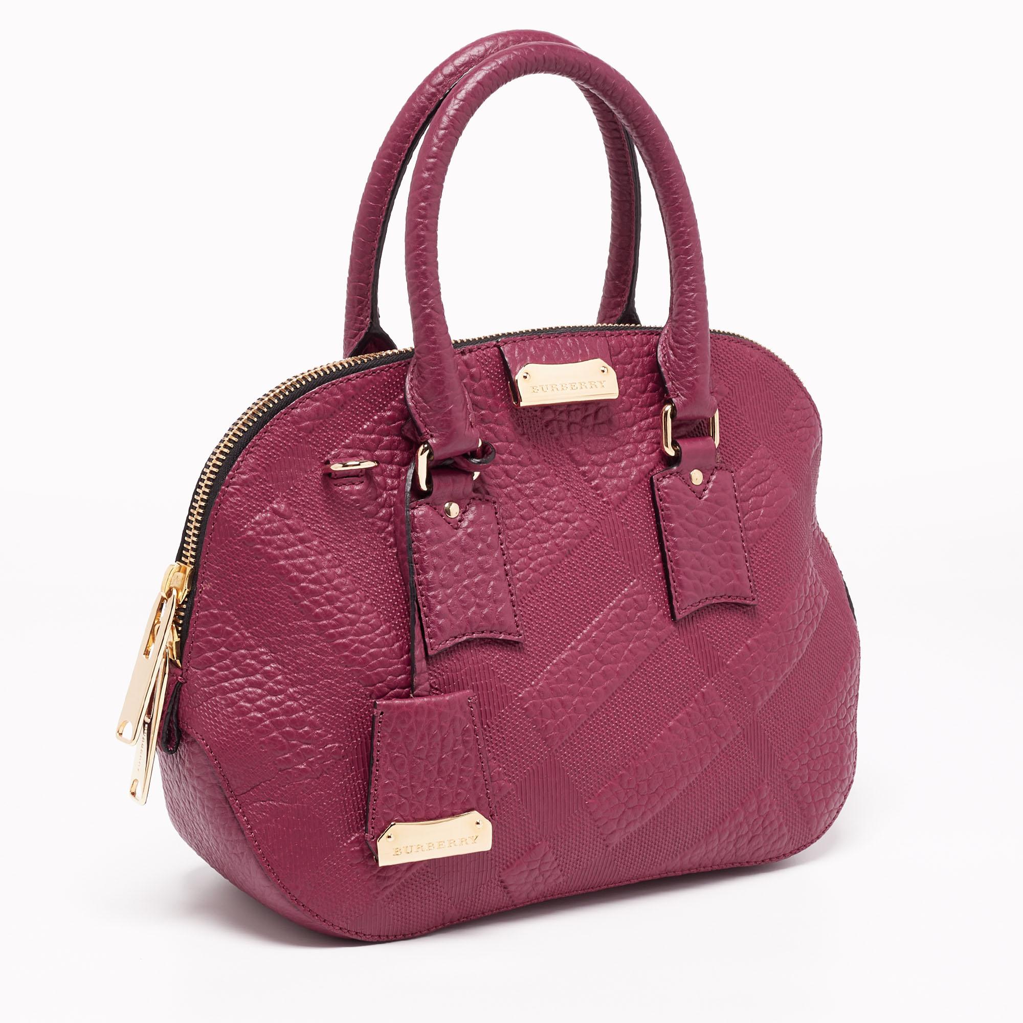 burberry burgundy bag