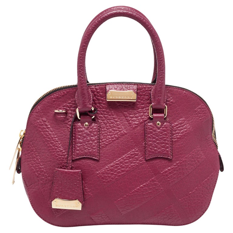 Burberry Burgundy Bowling Bag For Sale at 1stDibs | burberry orchard bag, burberry burgundy bag