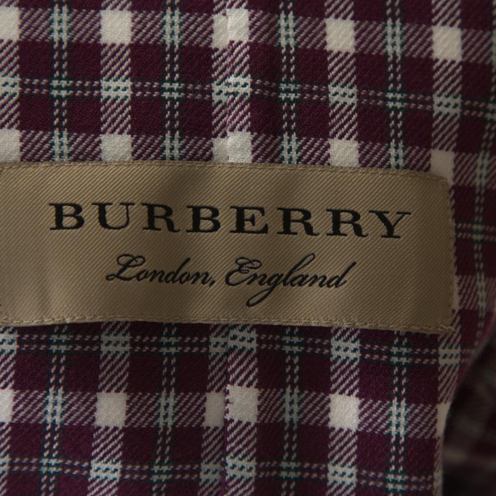 burberry cotton blazer