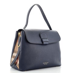 Burberry Camberley Borsa a manico alto in pelle media