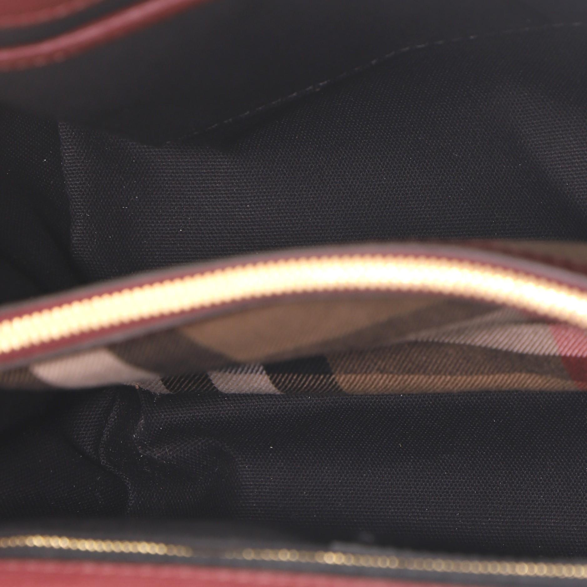 Women's or Men's Burberry Camberley Top Handle Bag Leather Medium