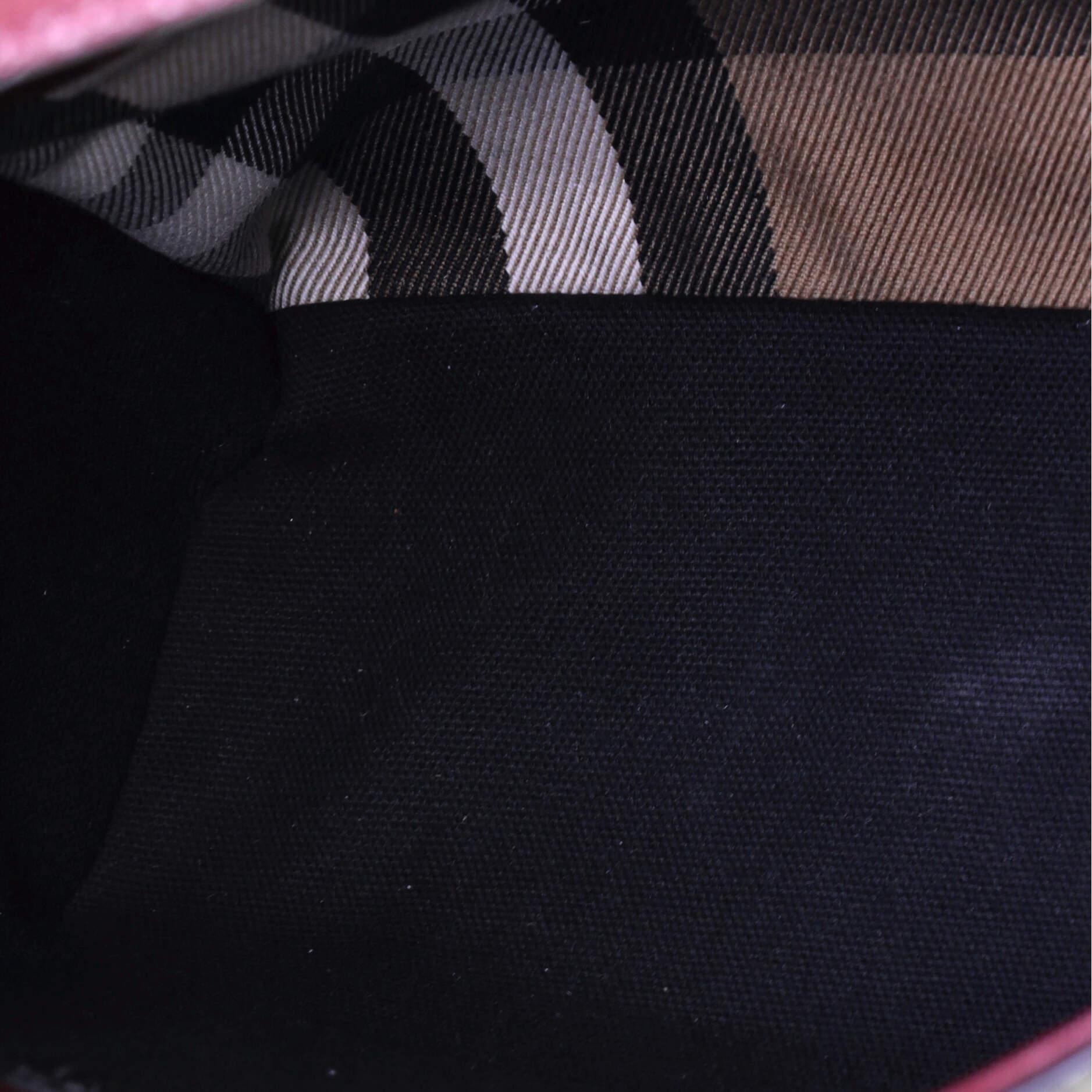 Burberry Camberley Borsa a manico alto in pelle media 1