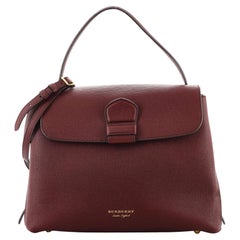 Burberry Camberley Top Handle Bag Leather Medium