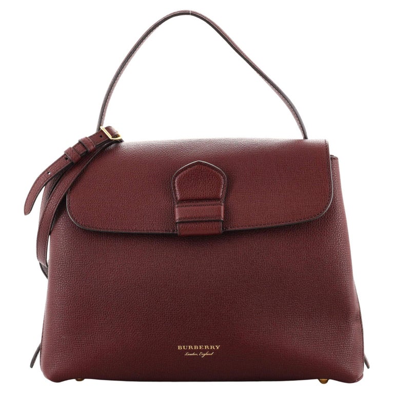 Burberry Camberley Top Handle Bag Leather Medium at 1stDibs
