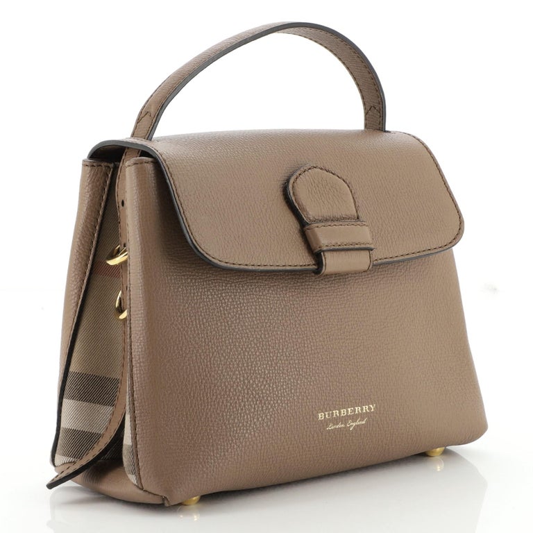 Burberry Camberley Top Handle Bag Leather Small at 1stDibs