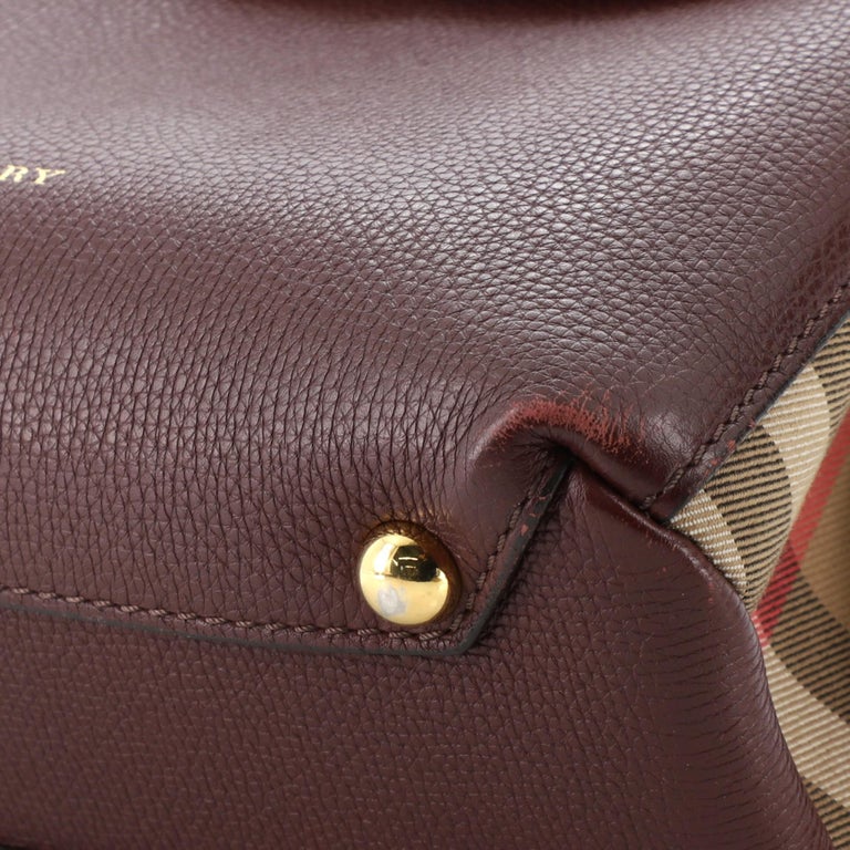 Burberry Camberley Top Handle Bag Leather Small at 1stDibs burberry