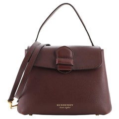 Burberry Camberley Top Handle Bag Leather Small