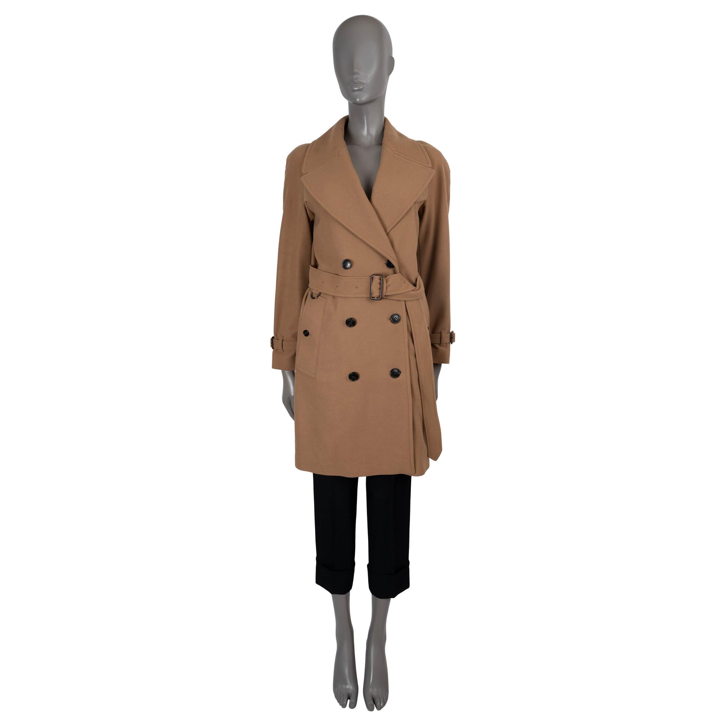 Burberry camel jacket best sale
