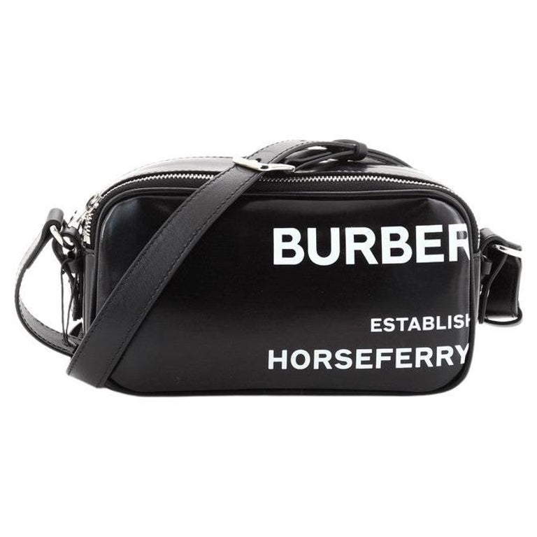 Burberry Camera Bag Horseferry Print Coated Canvas Mini at 1stDibs