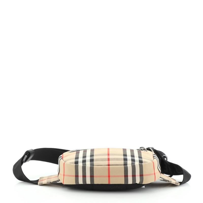 Small vintage check cannon bum bag store