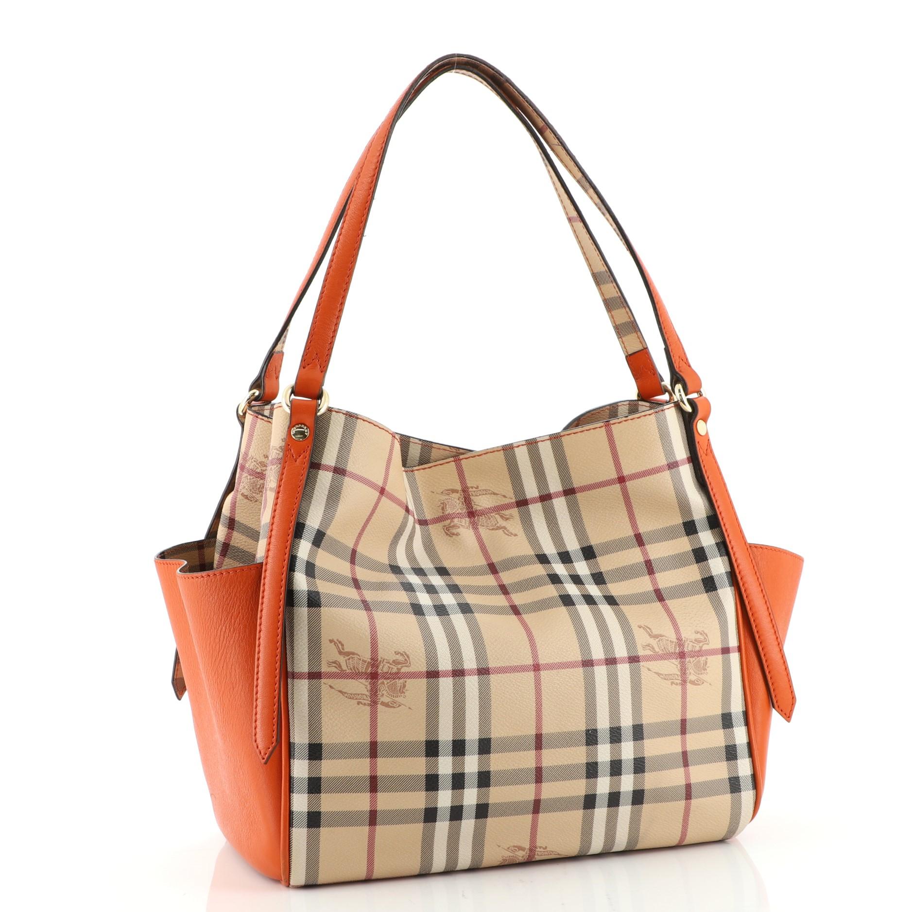 Burberry canterbury hotsell small tote