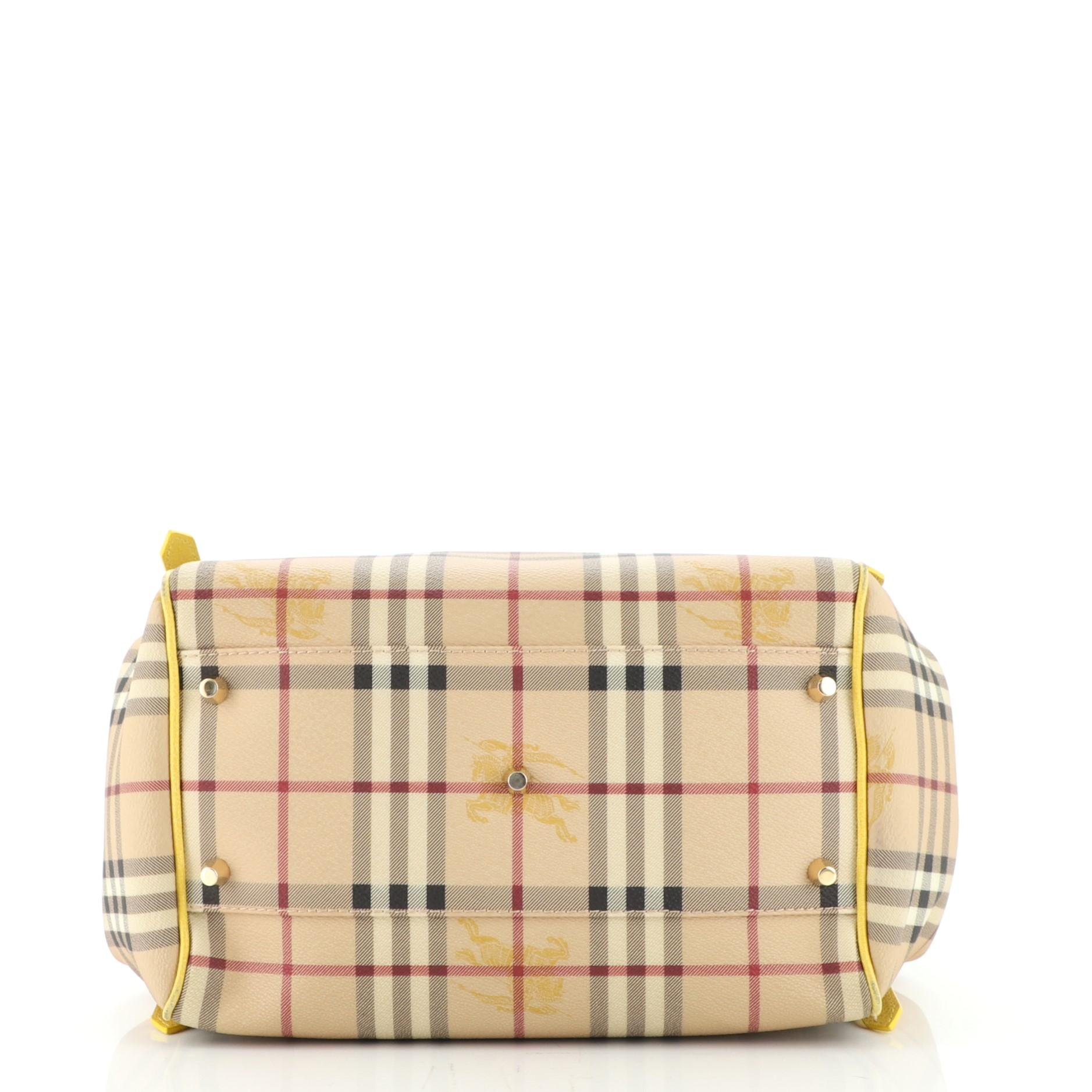 da uomo o donna Burberry Canterbury Tote Haymarket Tela Coates Piccolo
