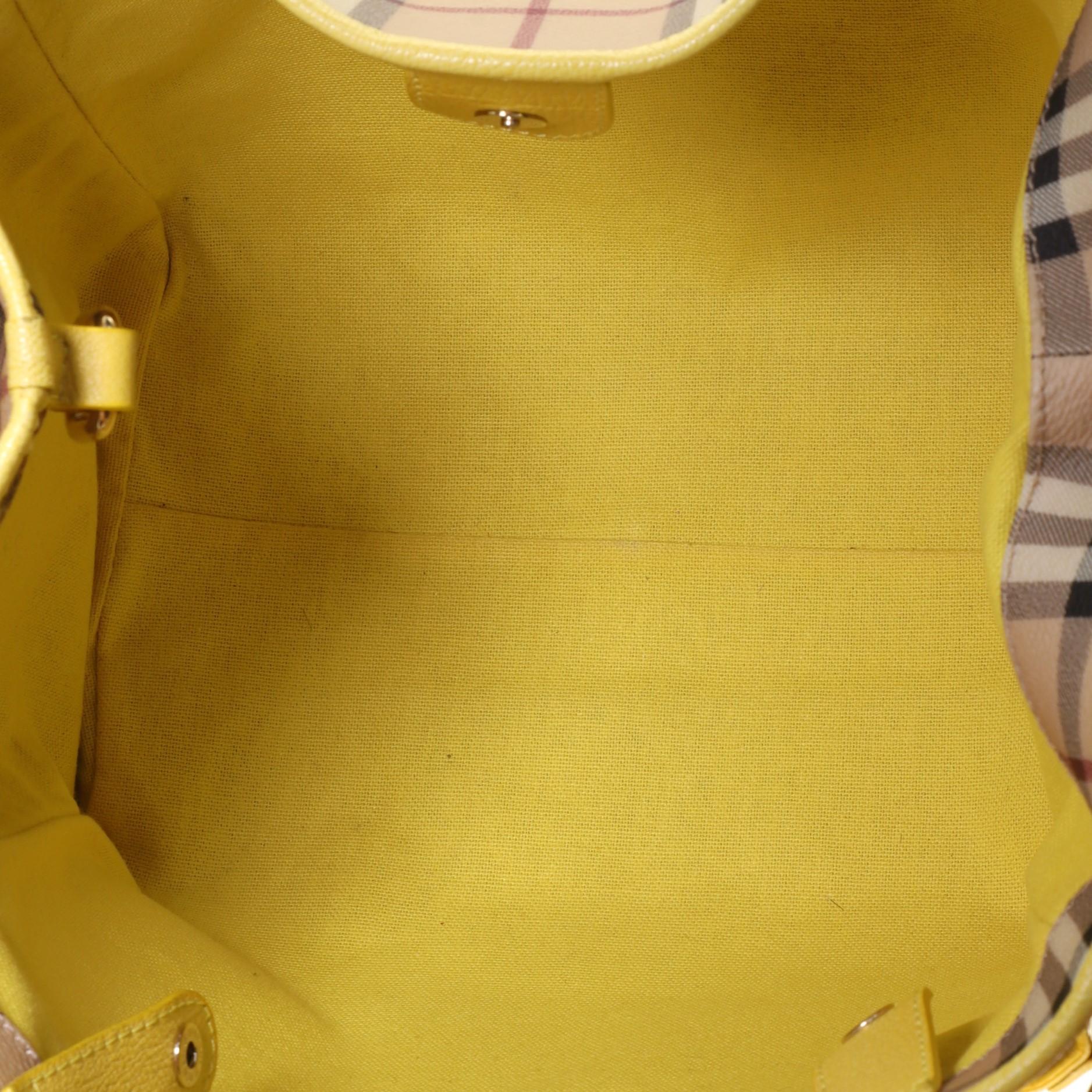 Burberry Canterbury Tote Haymarket Tela Coates Piccolo 1