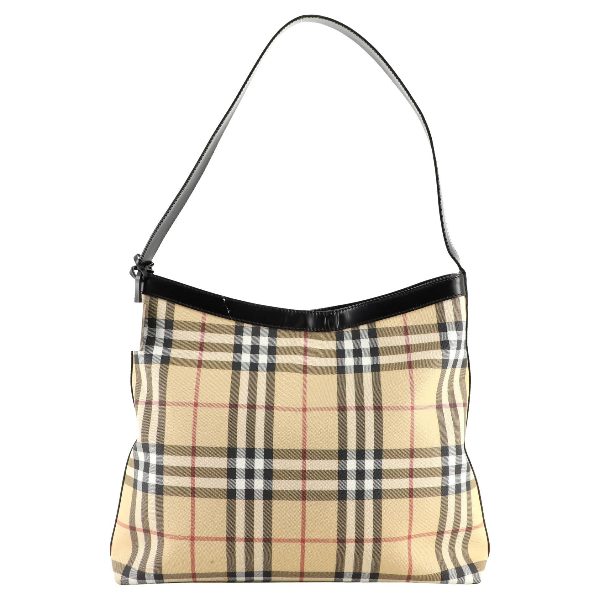 Burberry Canterbury Tote Horseferry Check Canvas Small at 1stDibs