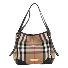 Burberry Canterbury Tote House Check Canvas Small