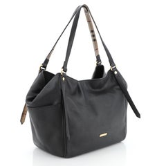 Burberry Canterbury Tote Leather Small