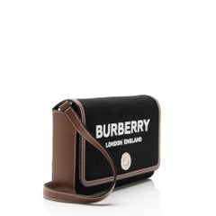 Petit sac à bandoulière Burberry en toile « New Hampshire »