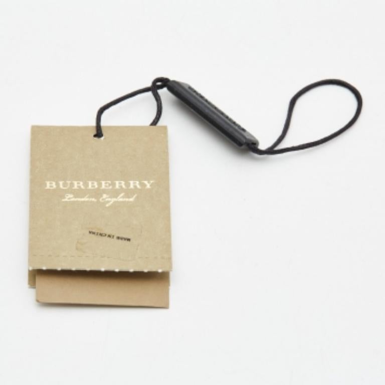 Burberry Kette Link Motiv Silberton offenes Manschettenarmband M im Angebot 1