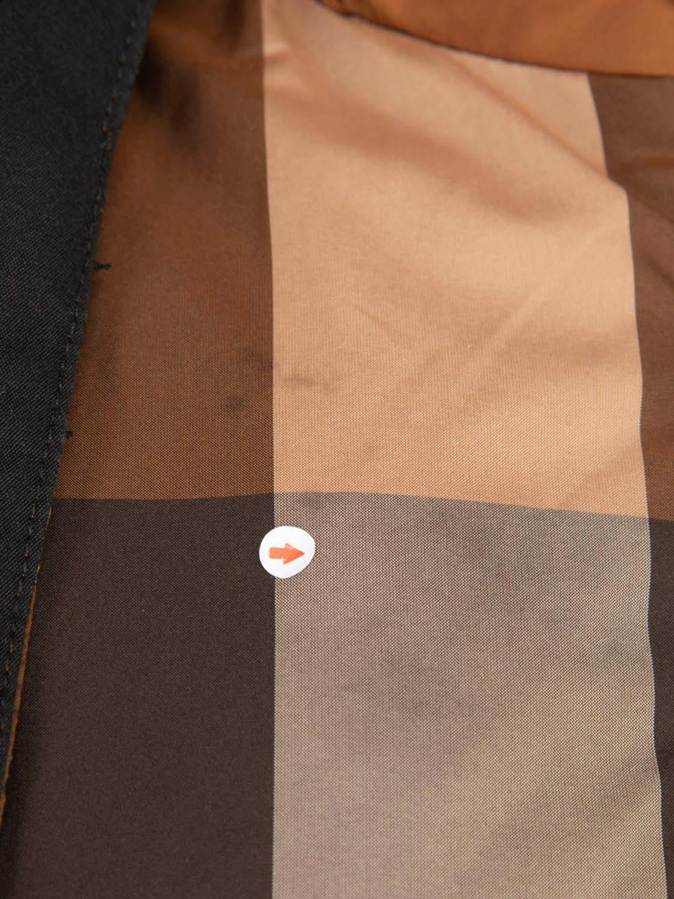 Doudoune à carreaux avec capuche Burberry Taille S Pour femmes en vente