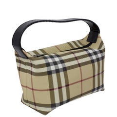 Borsa Burberry Check Plaid Top Handle