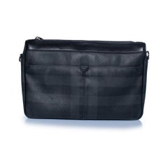 Burberry, Check print rambler bag in canvas