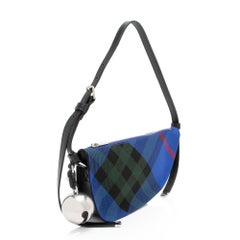 Burberry Check Shield Mini Shoulder Bag
