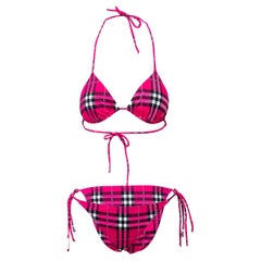 Maillot de bain à carreaux Burberry - années 20